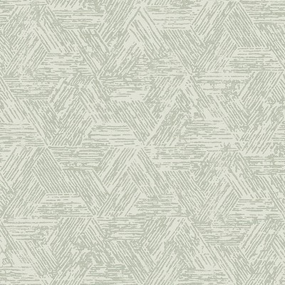 Brewster Wallcovering Retreat Sea Green Quilted Geometric Wallpaper Sea Green