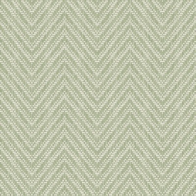 Brewster Wallcovering Glynn Green Chevron Wallpaper Green