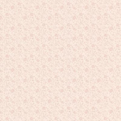 Brewster Wallcovering Janice Pink Country Floral Pink
