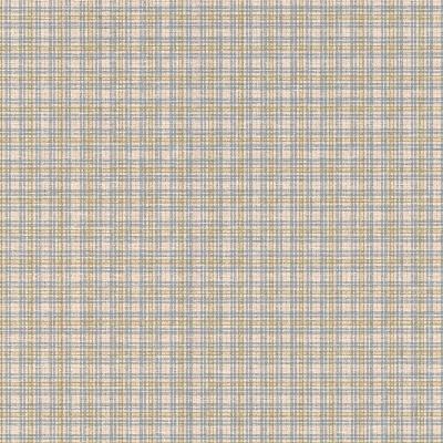 Brewster Wallcovering Theodore Blue Plaid Blue