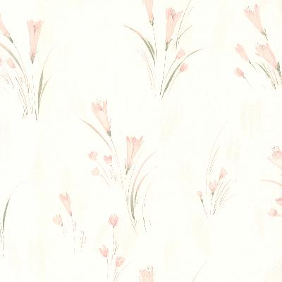 Brewster Wallcovering Ilary Pastel Floral Texture Pastel