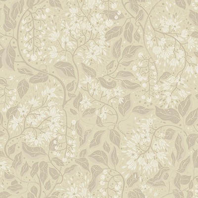 Brewster Wallcovering Turi Wheat Twining Vines Wallpaper Wheat