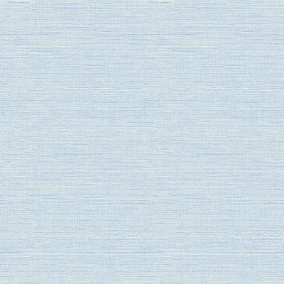 Brewster Wallcovering Agave Blue Faux Grasscloth Wallpaper Blue