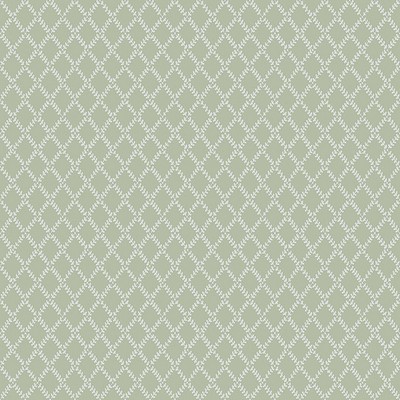 Brewster Wallcovering Trevor Moss Leaf Trellis Wallpaper Moss