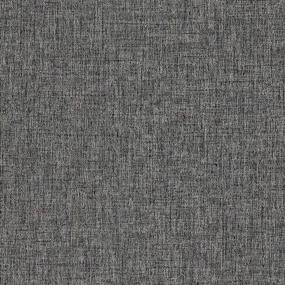 Brewster Wallcovering Larimore Charcoal Faux Fabric Wallpaper Charcoal