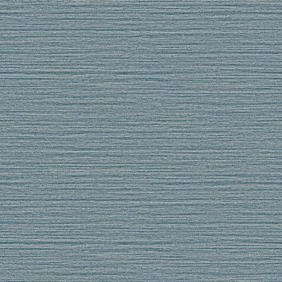 Brewster Wallcovering Hazen Blue Shimmer Stripe Wallpaper Blue