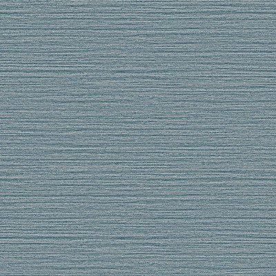 Brewster Wallcovering Hazen Blue Shimmer Stripe Wallpaper Blue