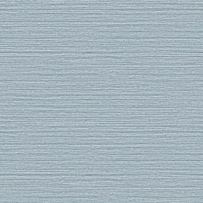 Brewster Wallcovering Hazen Sky Blue Shimmer Stripe Wallpaper Sky Blue