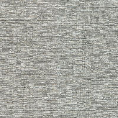 Brewster Wallcovering Pontoon Grey Faux Grasscloth  Grey