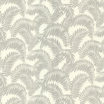 Brewster Wallcovering Fronde Silver Leaves Silver