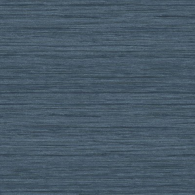 Brewster Wallcovering Barnaby Indigo Faux Grasscloth Wallpaper Indigo
