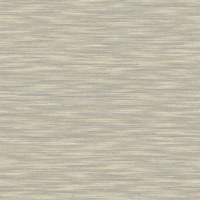 Brewster Wallcovering Benson Taupe Faux Fabric Wallpaper Taupe