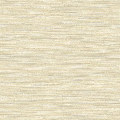 Brewster Wallcovering Benson Yellow Faux Fabric Wallpaper Yellow