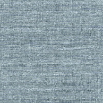 Brewster Wallcovering Exhale Sky Blue Faux Grasscloth Wallpaper Sky Blue