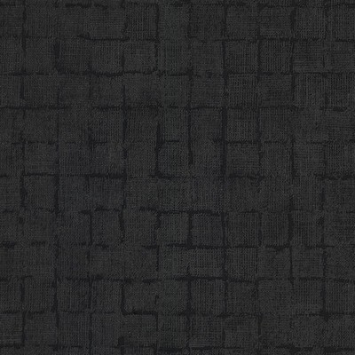 Brewster Wallcovering Blocks Black Checkered Wallpaper Black