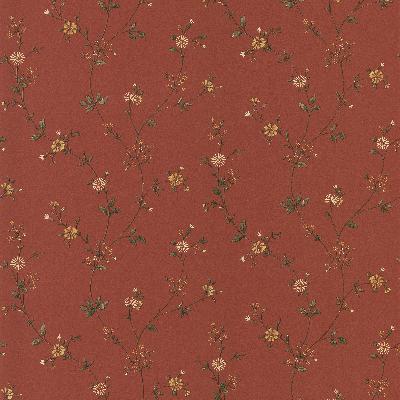 Brewster Wallcovering Galena Red Daisy Trail Red
