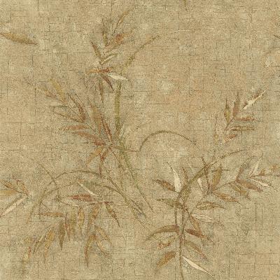 Brewster Wallcovering Kazumi Olive Bamboo Texture Olive