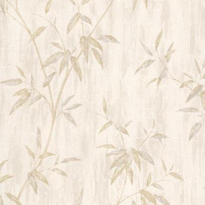 Brewster Wallcovering Emiko Taupe Bamboo Texture Taupe
