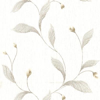 Brewster Wallcovering Ixia Silver Lily Trail Silver