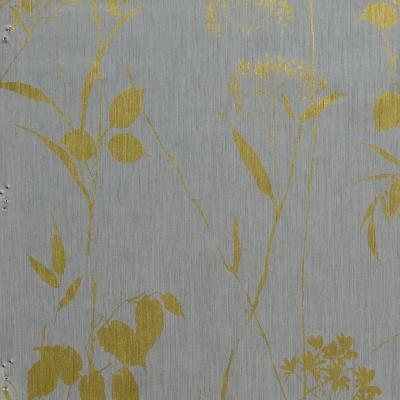 Brewster Wallcovering Carson Silver Botanical Silhouette Silver