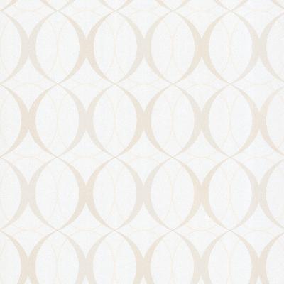 Brewster Wallcovering Circulate Pearl Retro Orb Pearl
