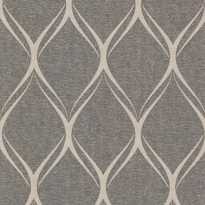 Brewster Wallcovering Gustav Brown Geometric Brown