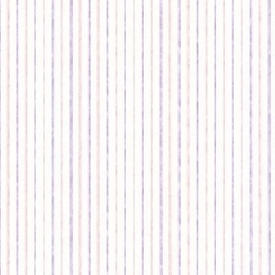 Brewster Wallcovering Liza Purple Stripe Purple