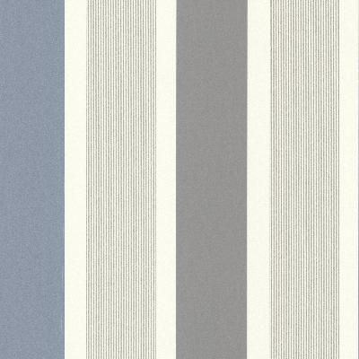 Brewster Wallcovering Horizon Grey Stripe Grey