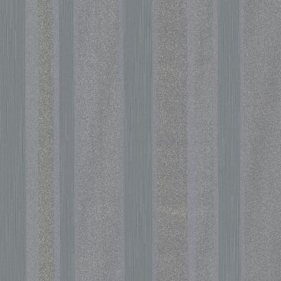 Brewster Wallcovering Amira Stripe Blue Horizontal Multi Stripe Black