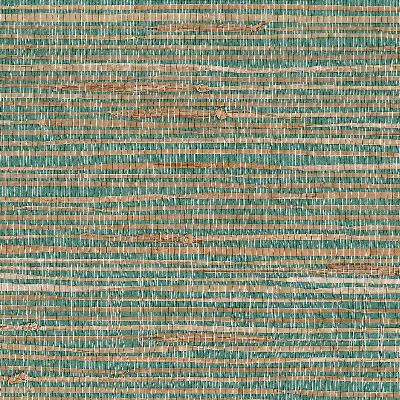 Brewster Wallcovering Keiko Aqua Grasscloth aqua