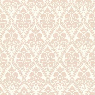Brewster Wallcovering Liesel Taupe Damask Taupe