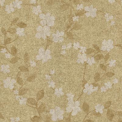 Brewster Wallcovering Cheri Taupe Blossom Floral Taupe