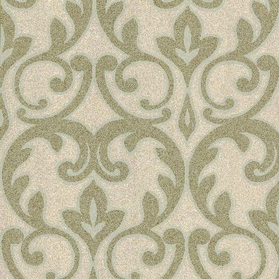 Brewster Wallcovering Dior Champagne French Damask Champagne