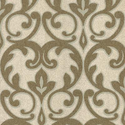 Brewster Wallcovering Dior Gold French Damask Gold