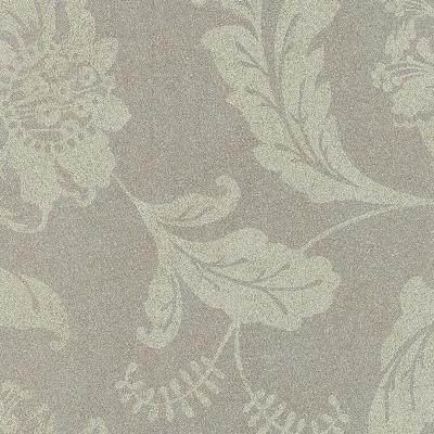 Brewster Wallcovering Aaliyah Pewter Affabre Jacobean Pewter