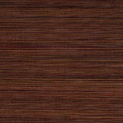 Brewster Wallcovering Xue Fang Dark Brown Grasscloth Dark Brown