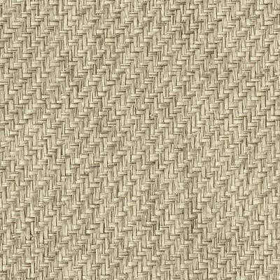 Brewster Wallcovering JiangLi Taupe Grasscloth Taupe
