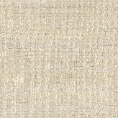 Brewster Wallcovering Ling Cream Grasscloth Cream
