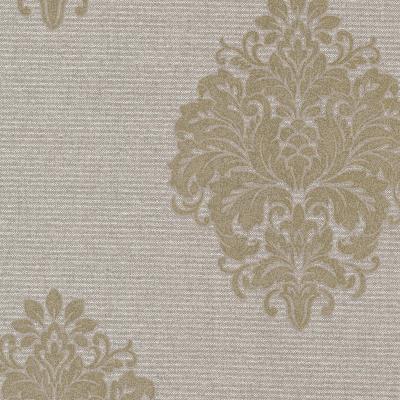 Brewster Wallcovering Duchess Taupe Damask Taupe