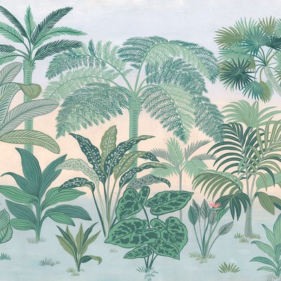 Brewster Wallcovering Jungara Wall Mural Greens