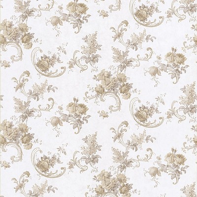 Mirage Sanquia Taupe Rose Scroll Taupe