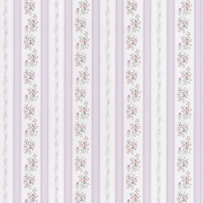 Mirage Loretta Lavender Linen Leaf Stripe Lavender