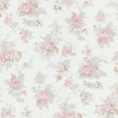 Mirage Yvette Pink Watercolour Floral Pink