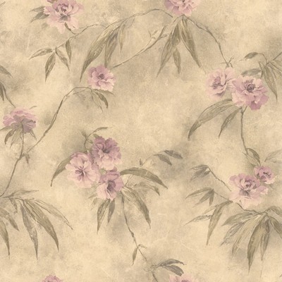 Mirage Liang Mauve Chinese Floral  Mauve