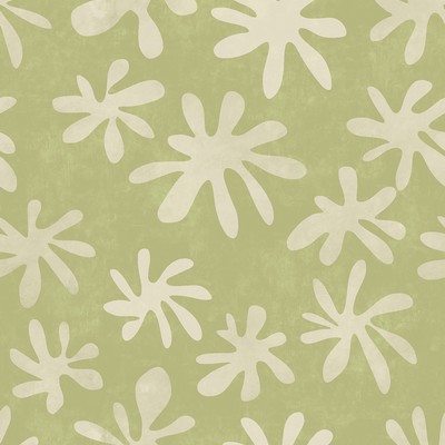 Brewster Wallcovering Sage Field of Flowers Peel & Stick Wallpaper Greens