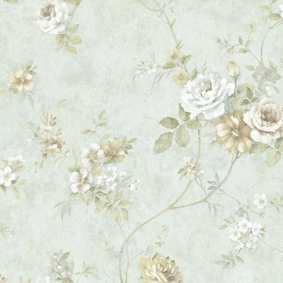 Warner Grand Palms Cream Leaves Cream