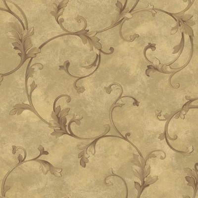 Warner Autumn Breeze Mint Faux Grasscloth Mint