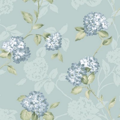Warner Arbor Rose Grey Floral Trail Grey