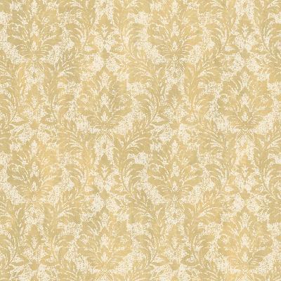 Brewster Wallcovering Yellow Cottage Damask Yellow