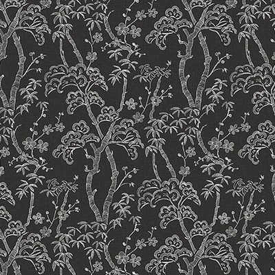 Brewster Wallcovering Storybook Forest Charcoal Grey Wall Mural Greys